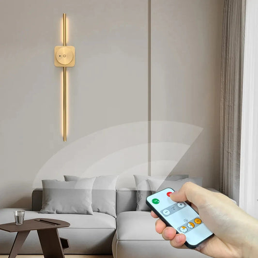 Rechargeable Wall Lamp On Battery Wireless Wall Lamps
