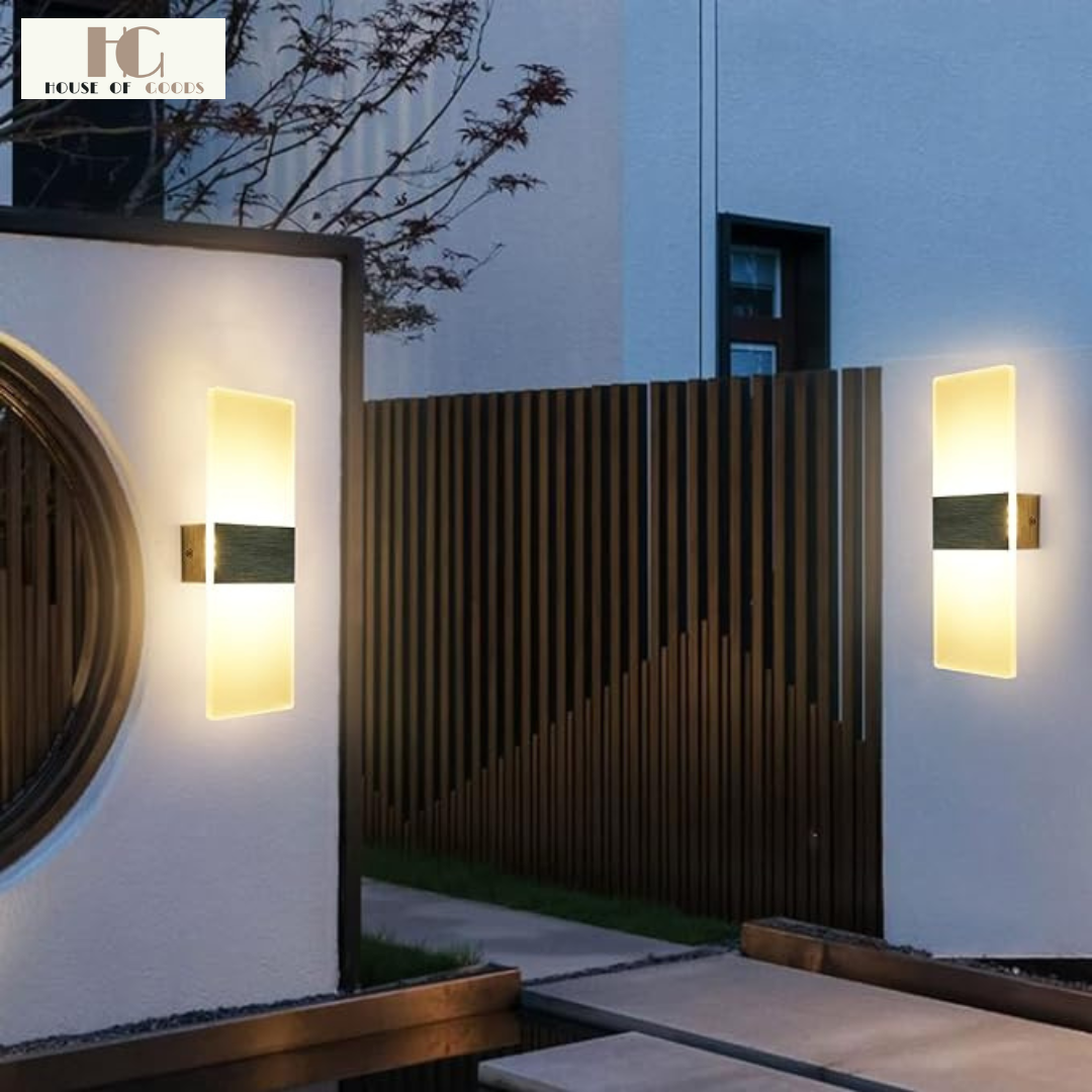 Prism-Glass Wall Fixure
