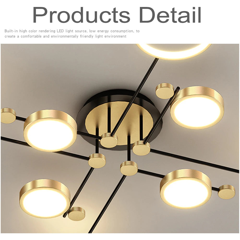 Eclatique Modern-Chandelier