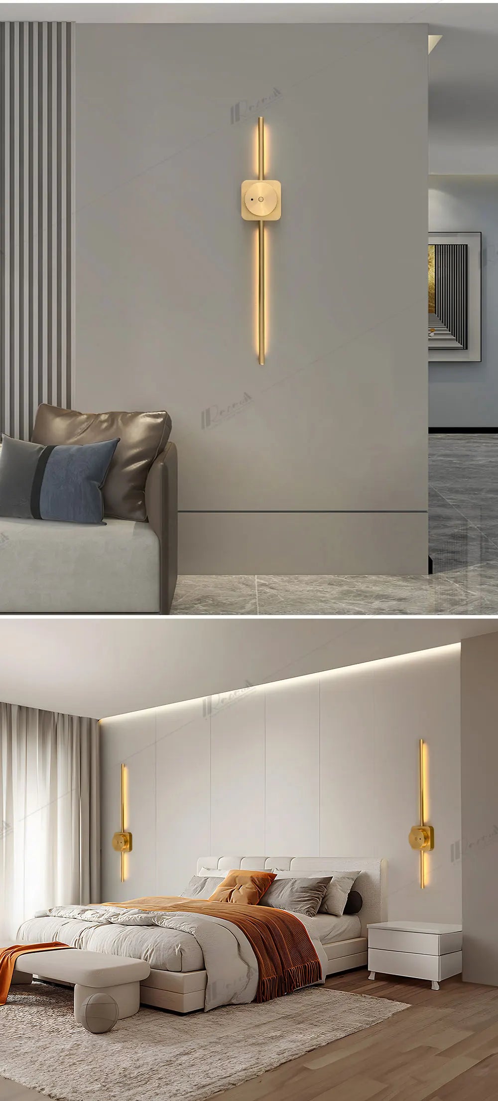 Rechargeable Wall Lamp On Battery Wireless Wall Lamps
