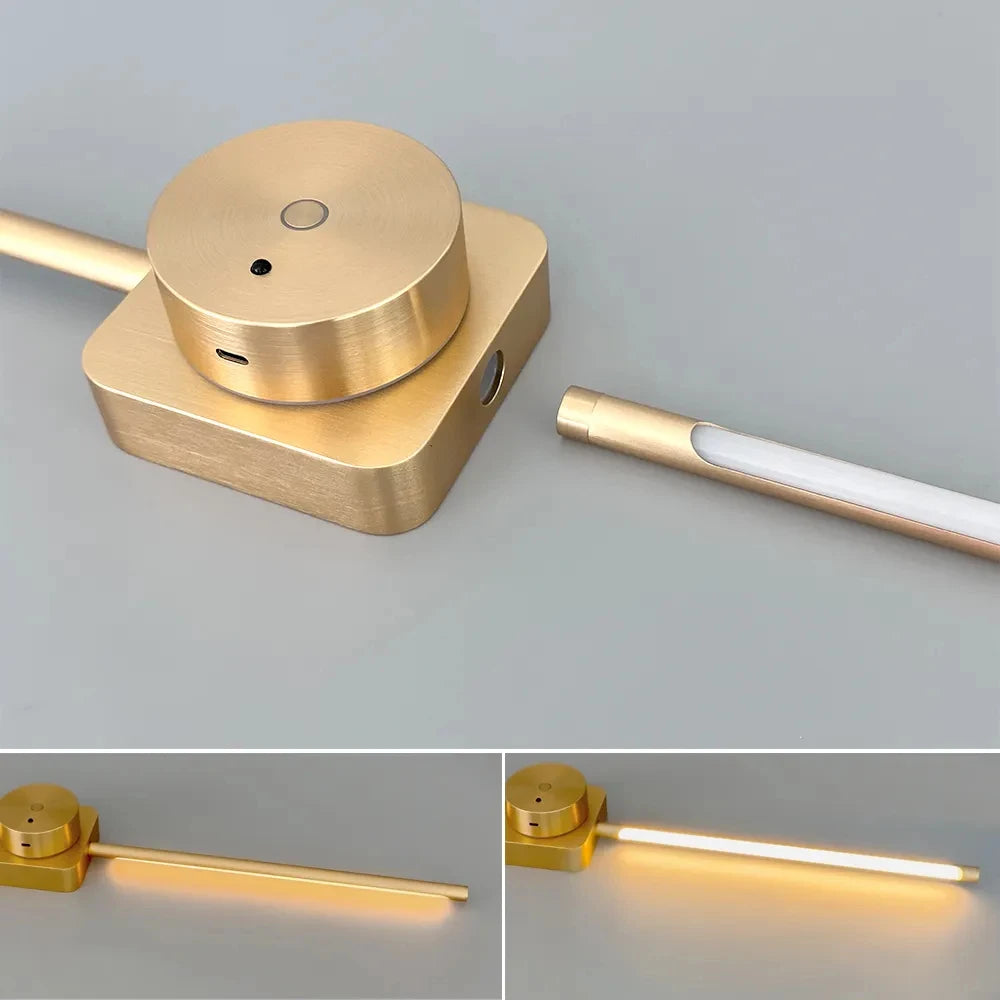 Rechargeable Wall Lamp On Battery Wireless Wall Lamps